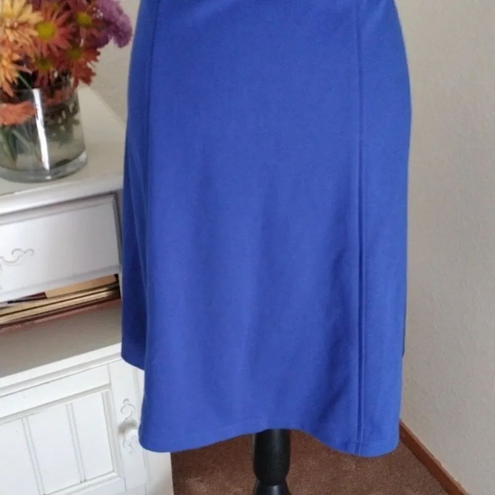 AB Studio Blue Knit Dress - Picture 3 of 12